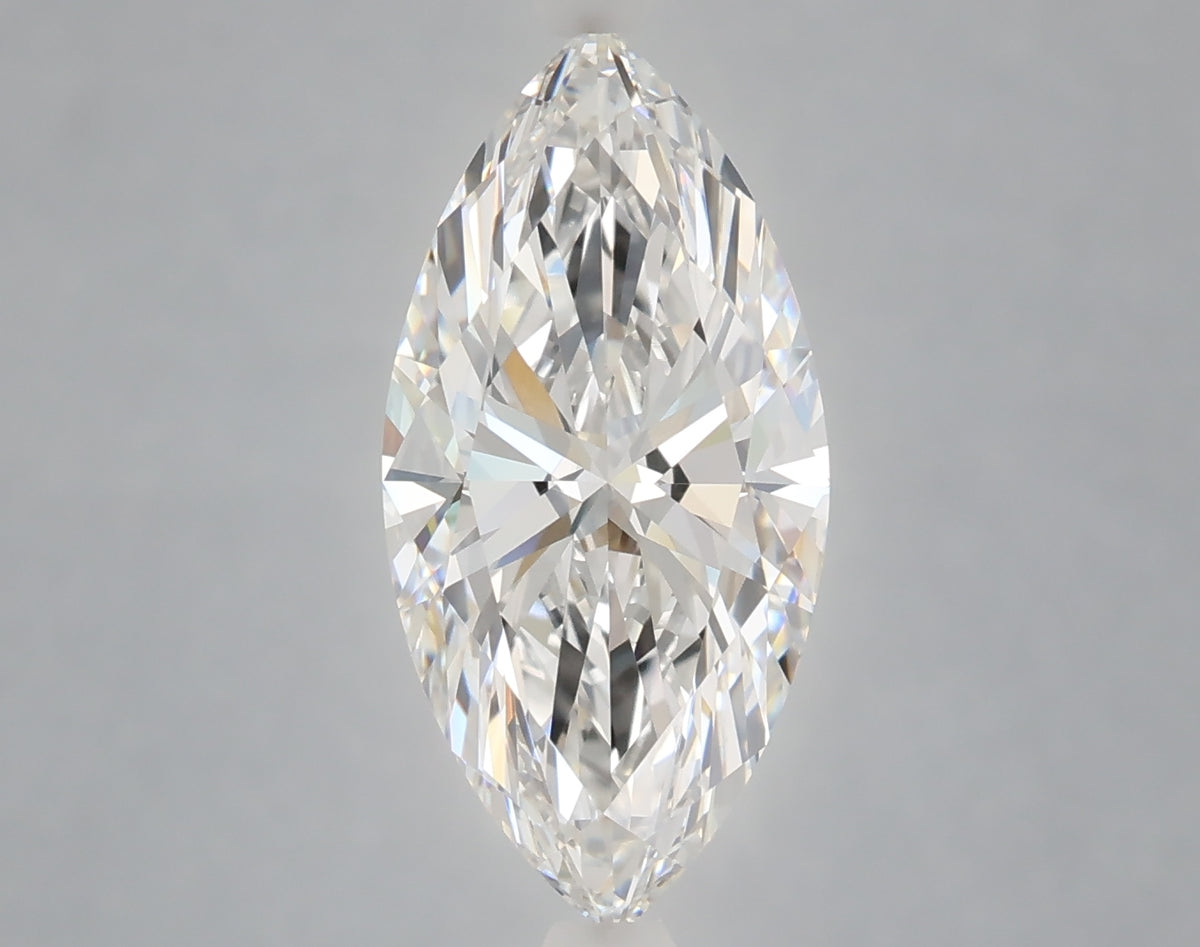 3.25 Carat Marquise Shaped, Ideal Cut, E Color, VVS2 Clarity, IGI Certified Lab Grown Diamond