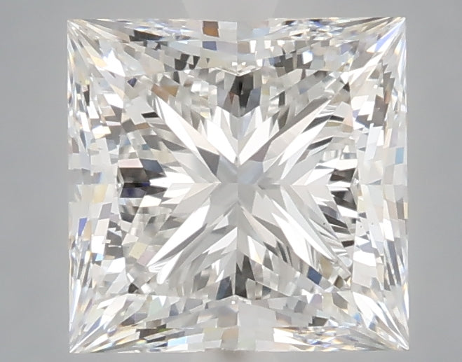 2.51 Carat Princess Shaped, Ideal Cut, E Color, VS1 Clarity, IGI Certified Lab Grown Diamond
