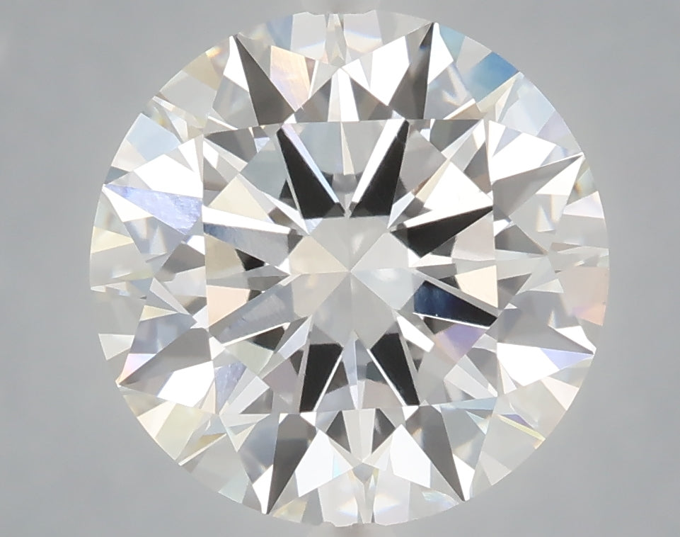 5.08 Carat Round Shaped, Ideal Cut, E Color, VVS2 Clarity, IGI Certified Lab Grown Diamond