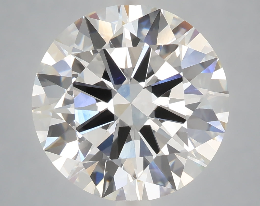 6.54 Carat Round Shaped, Excellent Cut, F Color, VVS2 Clarity, IGI Certified Lab Grown Diamond