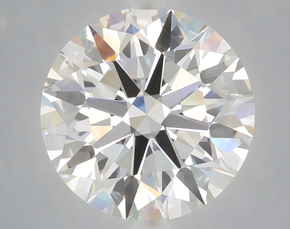 5.05 Carat Round Shaped, Excellent Cut, E Color, VS1 Clarity, IGI Certified Lab Grown Diamond