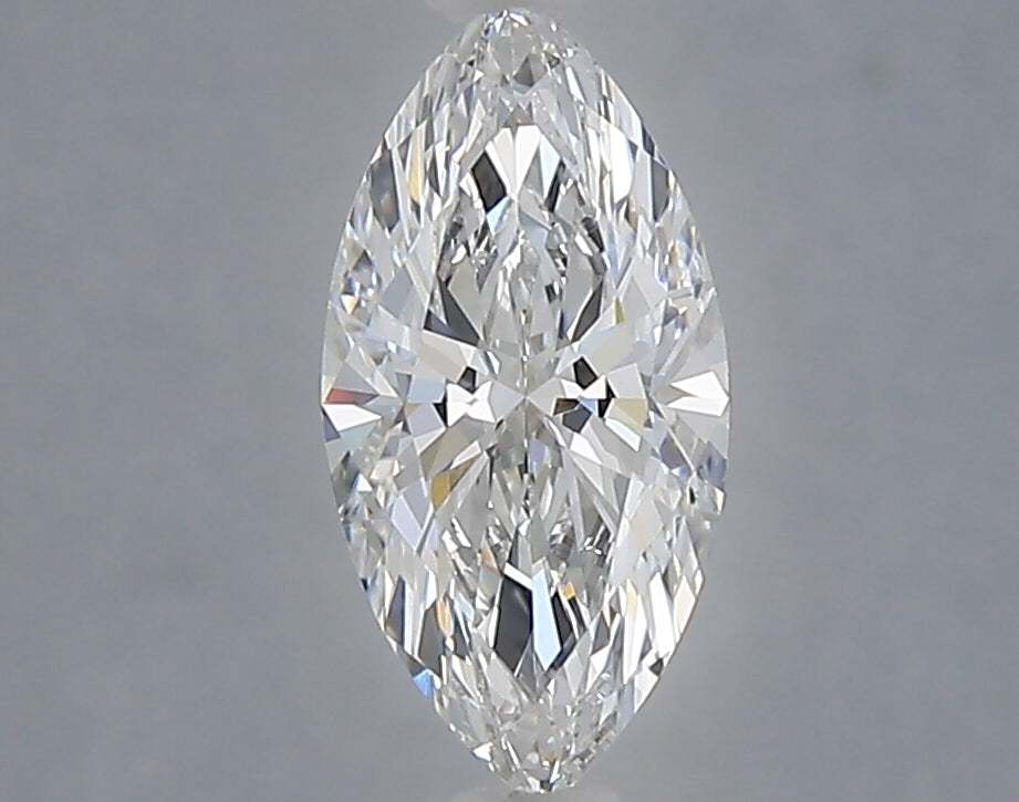 1.10 Carat Marquise Shaped, Ideal Cut, D Color, VVS2 Clarity, IGI Certified Lab Grown Diamond