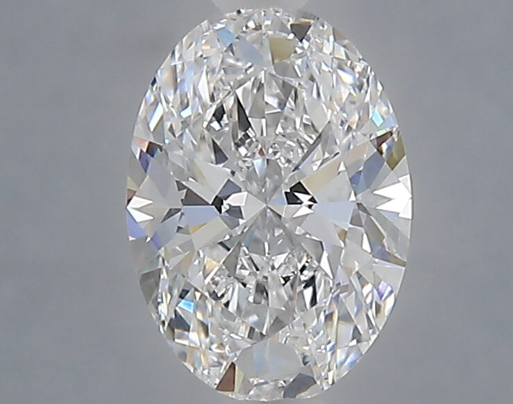 1.24 Carat Oval Shaped, Excellent Cut, D Color, VVS2 Clarity, IGI Certified Lab Grown Diamond