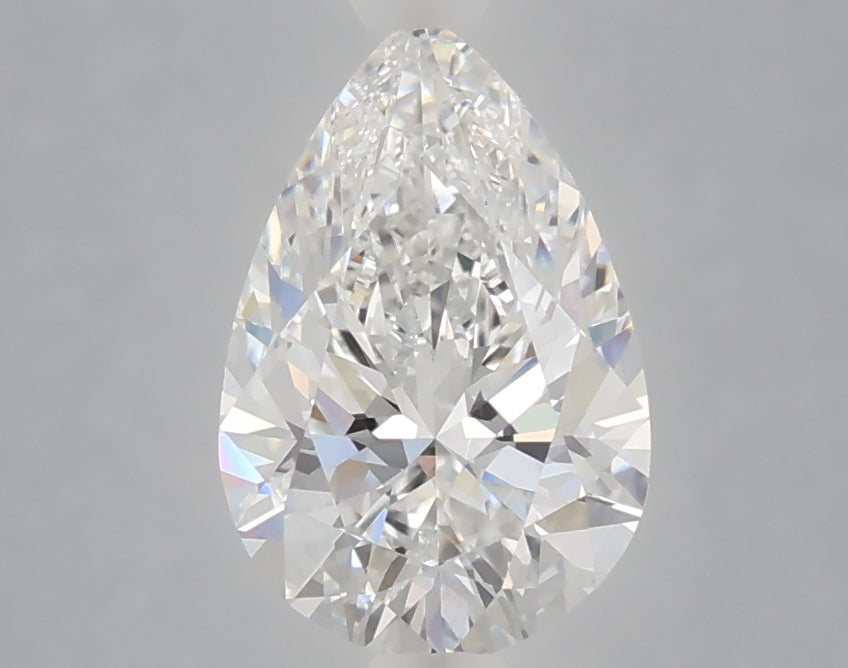 1.53 Carat Pear Shaped, Ideal Cut, D Color, VVS2 Clarity, IGI Certified Lab Grown Diamond