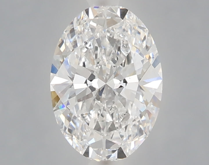 1.07 Carat Oval Shaped, Ideal Cut, D Color, VVS2 Clarity, IGI Certified Lab Grown Diamond