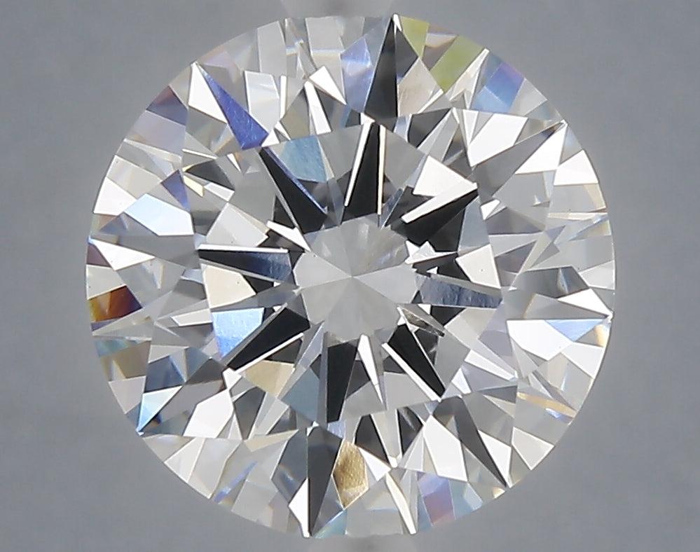 5.03 Carat Round Shaped, Excellent Cut, E Color, VVS2 Clarity, IGI Certified Lab Grown Diamond