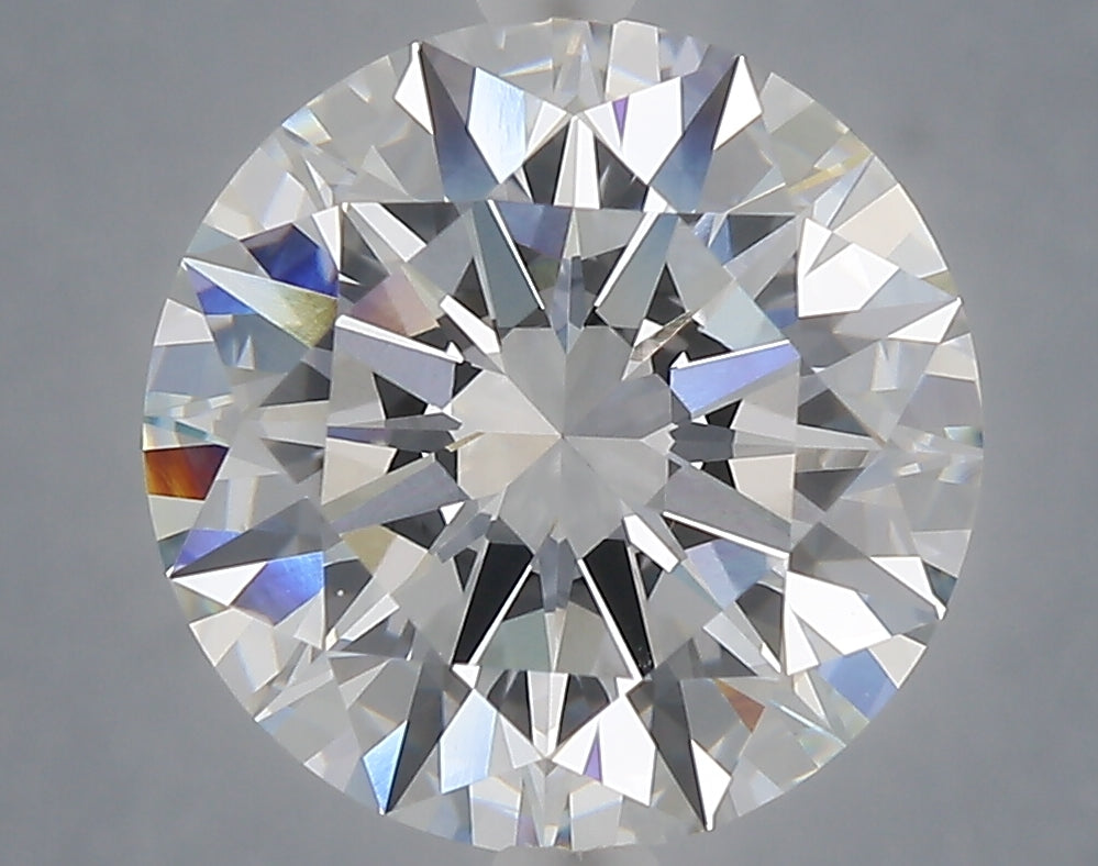 5.01 Carat Round Shaped, Ideal Cut, E Color, VVS2 Clarity, IGI Certified Lab Grown Diamond