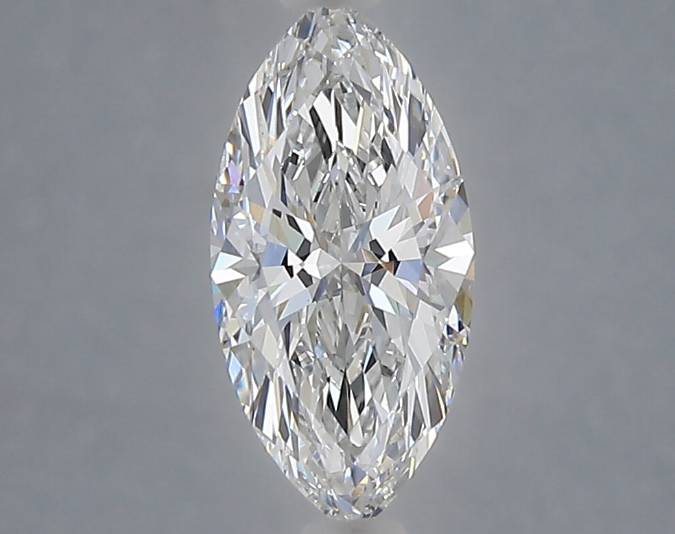 1.28 Carat Marquise Shaped, Ideal Cut, E Color, VVS2 Clarity, IGI Certified Lab Grown Diamond
