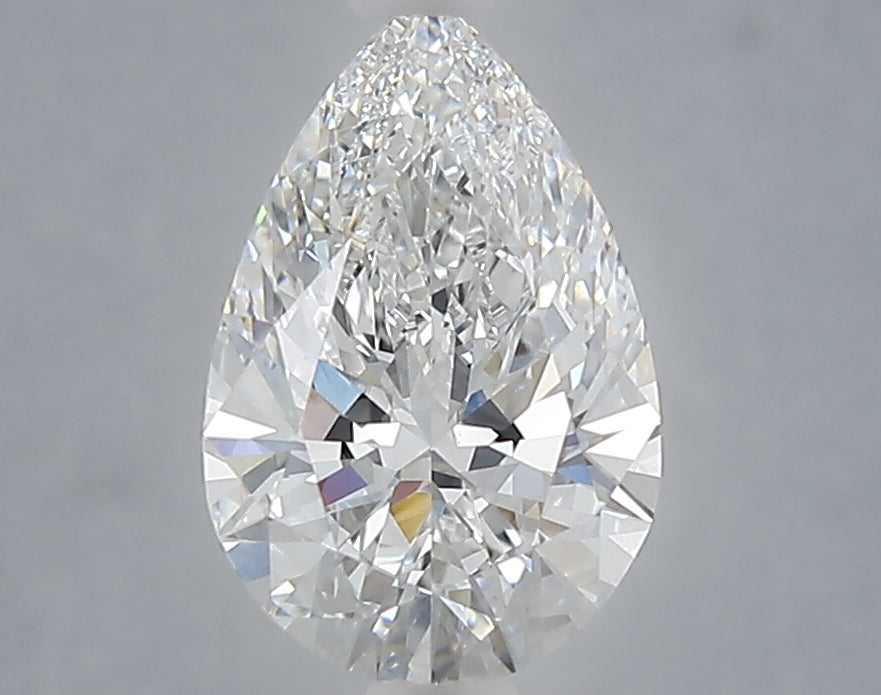 1.60 Carat Pear Shaped, Ideal Cut, D Color, VVS2 Clarity, IGI Certified Lab Grown Diamond