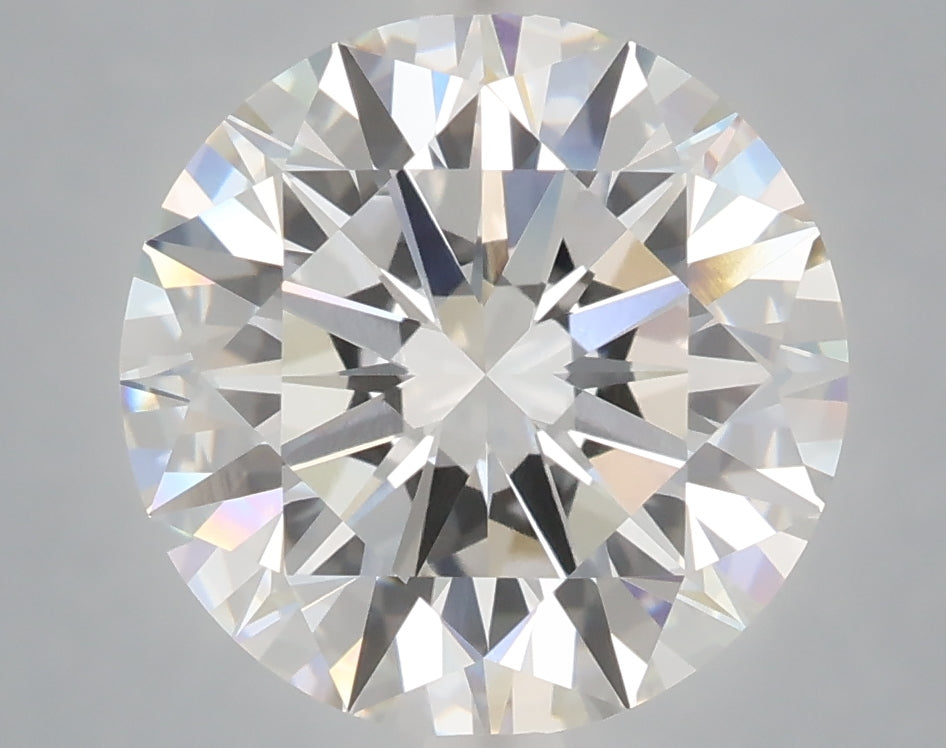 5.00 Carat Round Shaped, Excellent Cut, E Color, VVS2 Clarity, IGI Certified Lab Grown Diamond