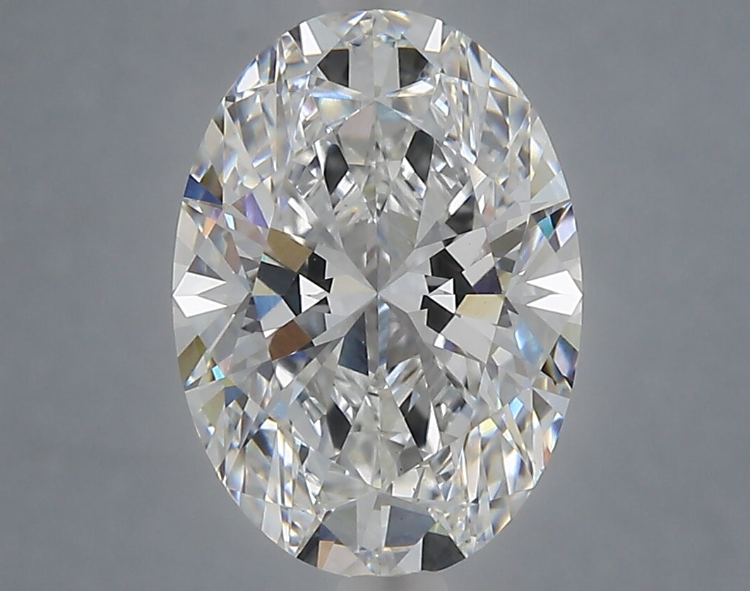 3.27 Carat Oval Shaped, Ideal Cut, E Color, VS1 Clarity, IGI Certified Lab Grown Diamond