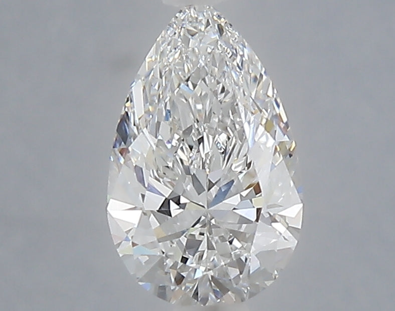 1.06 Carat Pear Shaped, Ideal Cut, D Color, VVS2 Clarity, IGI Certified Lab Grown Diamond