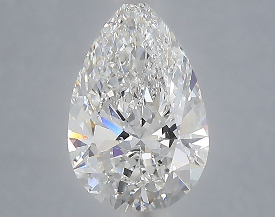 1.59 Carat Pear Shaped, Ideal Cut, E Color, VVS2 Clarity, IGI Certified Lab Grown Diamond