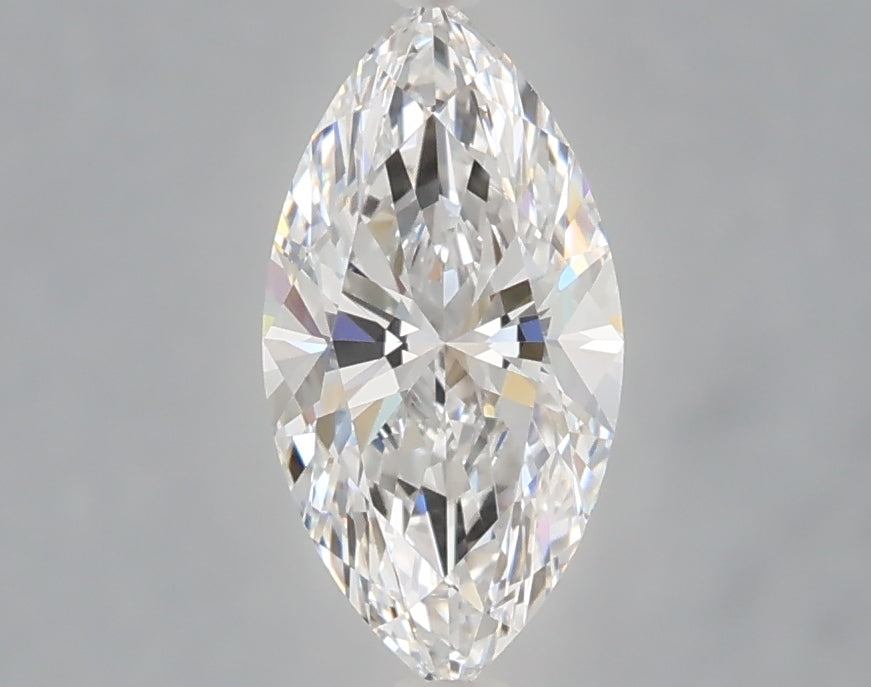 1.09 Carat Marquise Shaped, Ideal Cut, D Color, VVS2 Clarity, IGI Certified Lab Grown Diamond