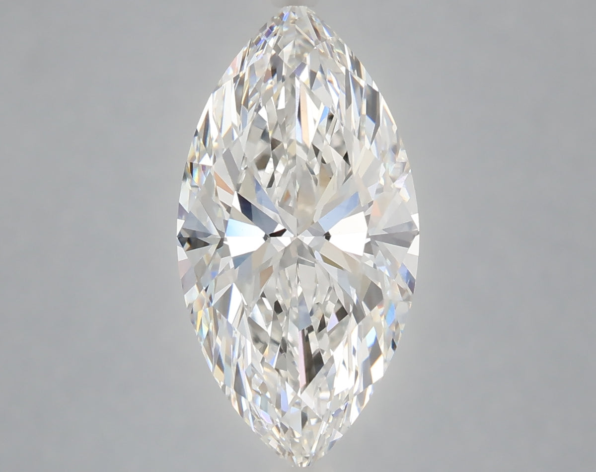 3.80 Carat Marquise Shaped, Ideal Cut, E Color, VVS2 Clarity, IGI Certified Lab Grown Diamond