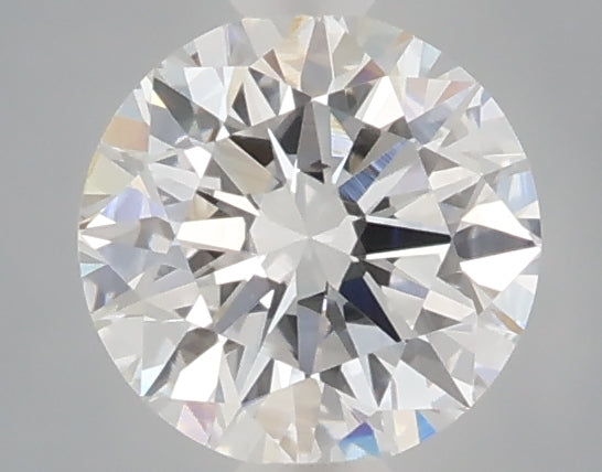 0.54 Carat Round Shaped, Excellent Cut, D Color, VVS2 Clarity, IGI Certified Lab Grown Diamond