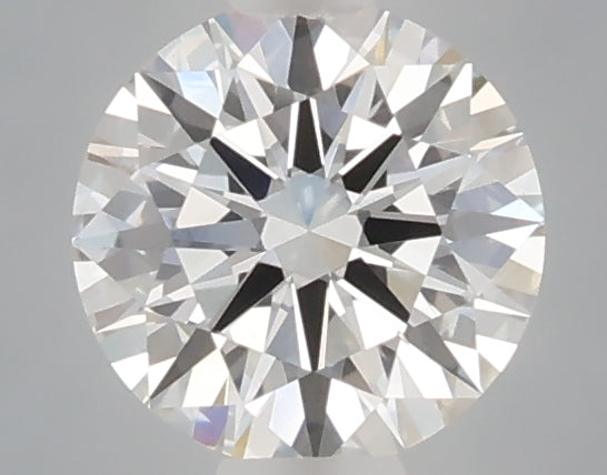 0.53 Carat Round Shaped, Excellent Cut, E Color, VS1 Clarity, IGI Certified Lab Grown Diamond