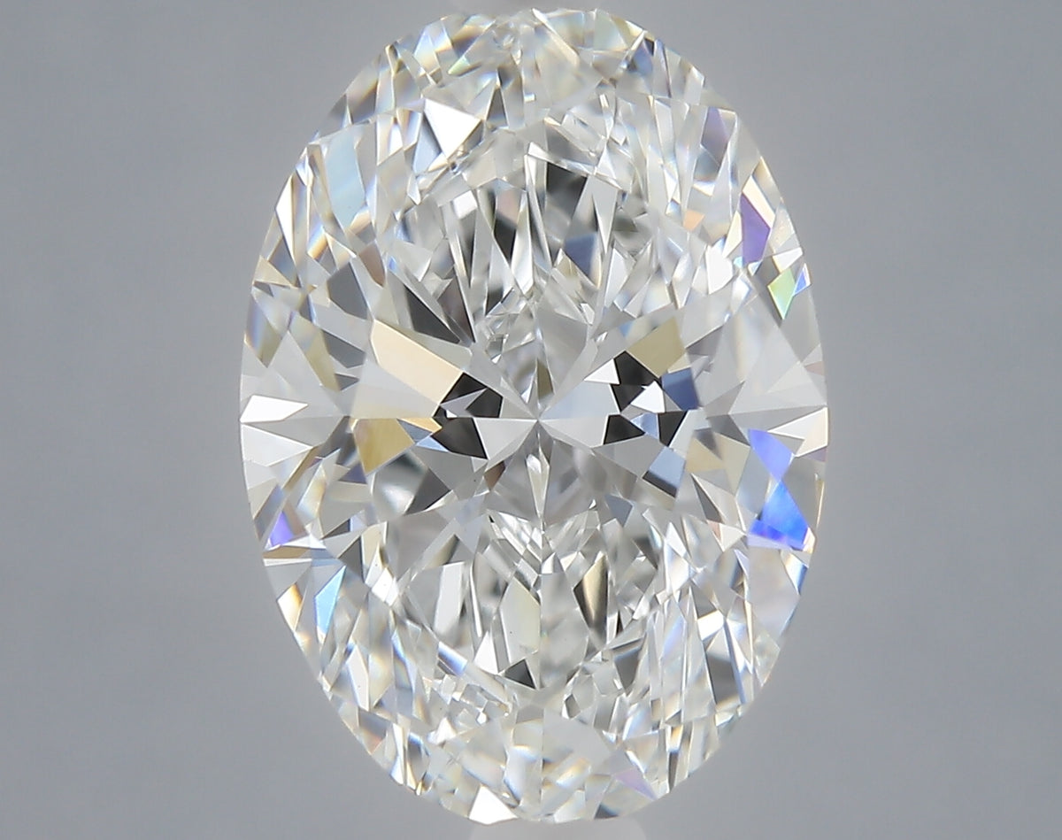2.52 Carat Oval Shaped, Ideal Cut, E Color, VVS2 Clarity, IGI Certified Lab Grown Diamond