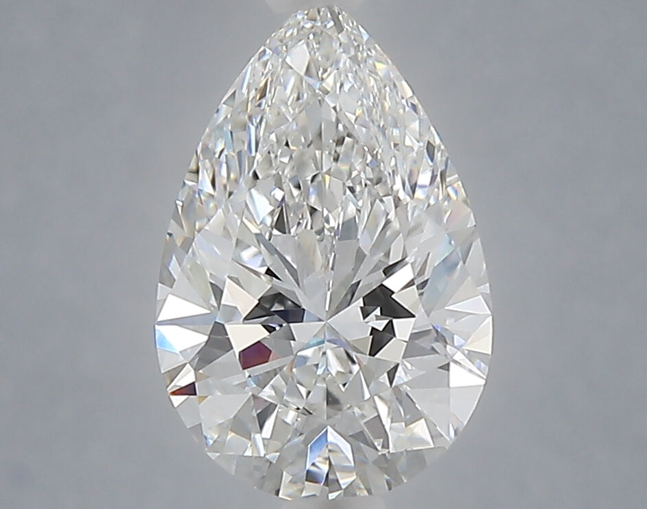 2.01 Carat Pear Shaped, Ideal Cut, E Color, VVS2 Clarity, IGI Certified Lab Grown Diamond