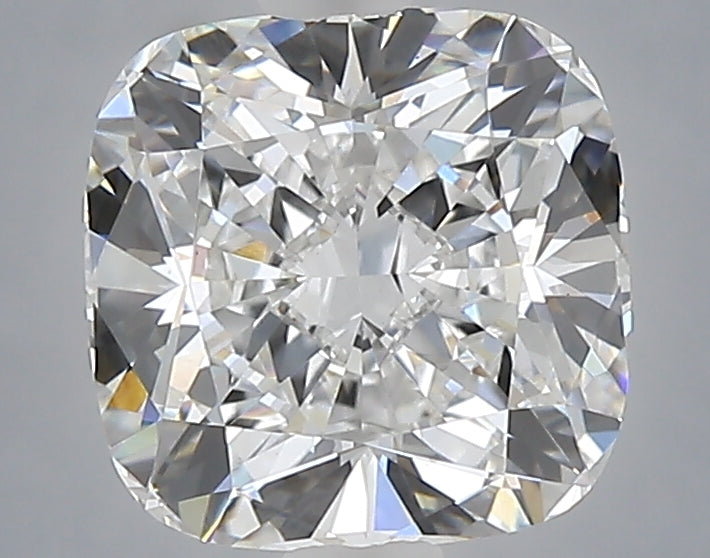 2.58 Carat Cushion Shaped, Ideal Cut, E Color, VVS2 Clarity, IGI Certified Lab Grown Diamond