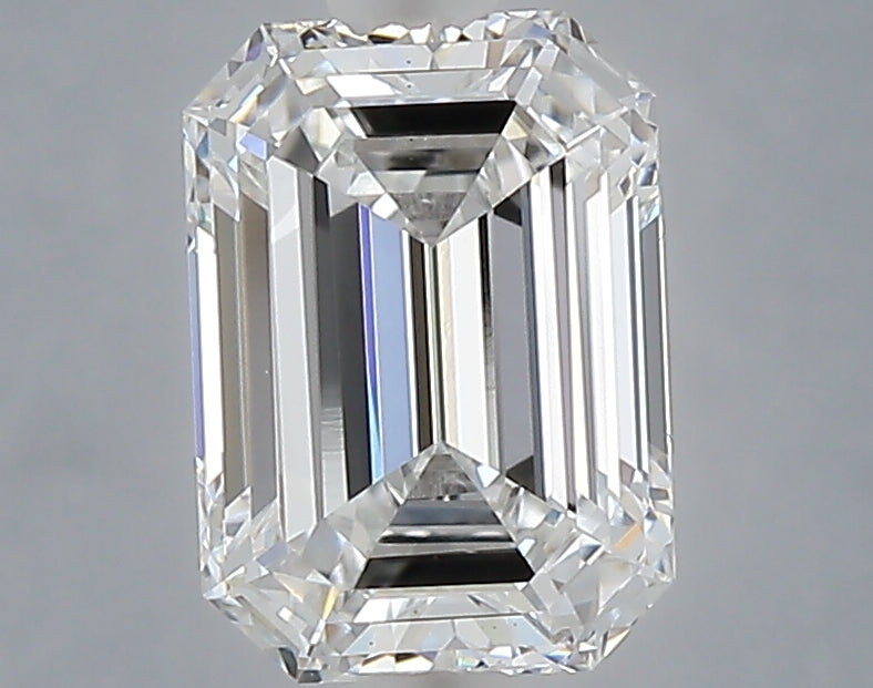 2.05 Carat Emerald Shaped, Ideal Cut, E Color, VS1 Clarity, IGI Certified Lab Grown Diamond