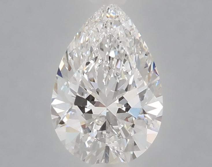 1.10 Carat Pear Shaped, Ideal Cut, D Color, VVS2 Clarity, IGI Certified Lab Grown Diamond