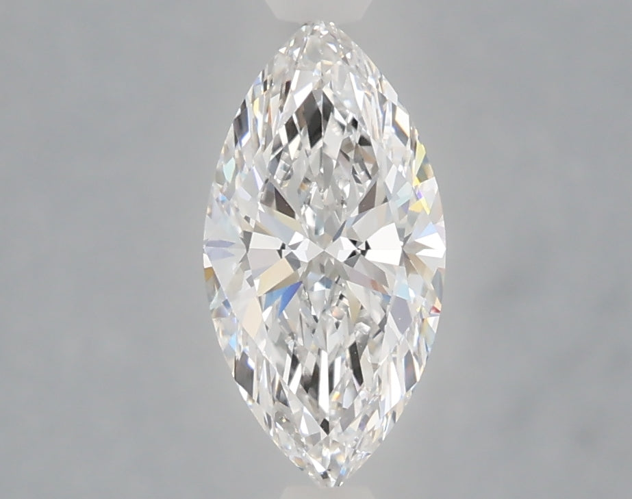 1.08 Carat Marquise Shaped, Ideal Cut, D Color, VVS2 Clarity, IGI Certified Lab Grown Diamond