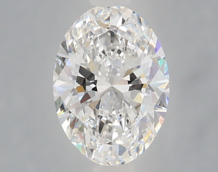 1.06 Carat Oval Shaped, Ideal Cut, D Color, VVS2 Clarity, IGI Certified Lab Grown Diamond