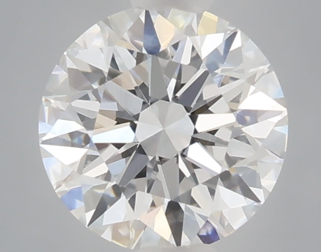 0.53 Carat Round Shaped, Excellent Cut, D Color, VVS2 Clarity, IGI Certified Lab Grown Diamond