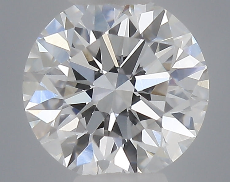 0.33 Carat Round Shaped, Excellent Cut, D Color, VVS2 Clarity, IGI Certified Lab Grown Diamond