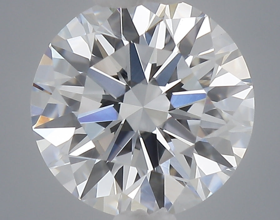 0.54 Carat Round Shaped, Ideal Cut, E Color, VVS2 Clarity, IGI Certified Lab Grown Diamond