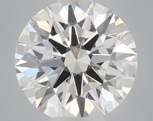 0.34 Carat Round Shaped, Ideal Cut, D Color, VVS2 Clarity, IGI Certified Lab Grown Diamond