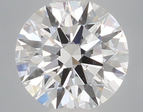 0.34 Carat Round Shaped, Ideal Cut, D Color, VVS2 Clarity, IGI Certified Lab Grown Diamond