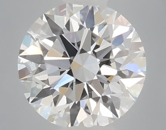 0.33 Carat Round Shaped, Ideal Cut, D Color, VVS2 Clarity, IGI Certified Lab Grown Diamond