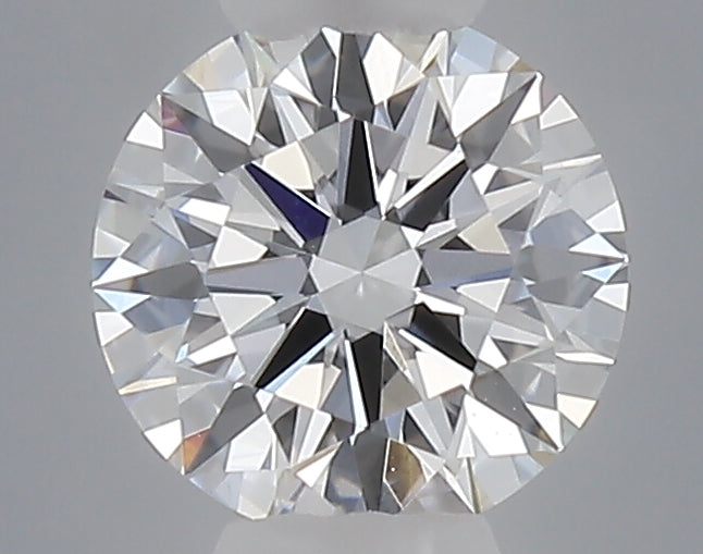 0.30 Carat Round Shaped, Ideal Cut, D Color, VVS2 Clarity, IGI Certified Lab Grown Diamond