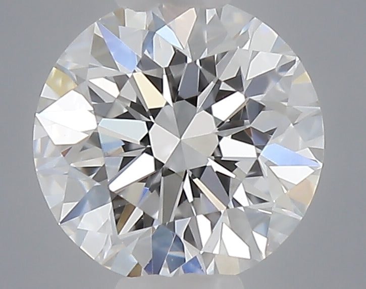 0.51 Carat Round Shaped, Excellent Cut, D Color, VVS2 Clarity, IGI Certified Lab Grown Diamond