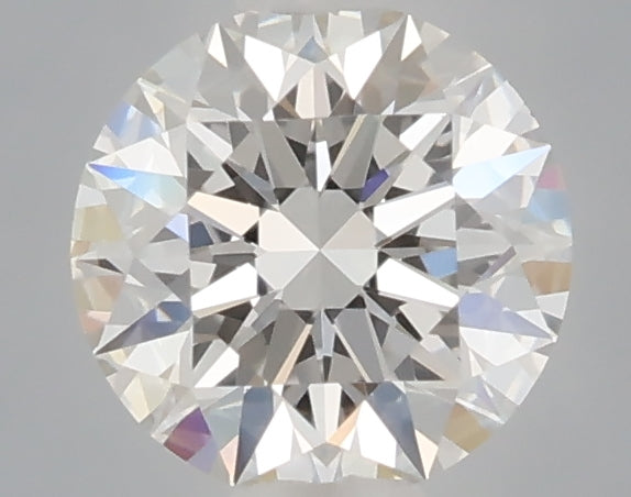 0.54 Carat Round Shaped, Excellent Cut, E Color, VS1 Clarity, IGI Certified Lab Grown Diamond
