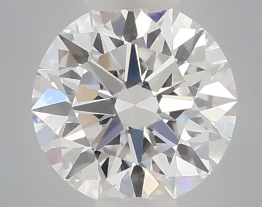 0.34 Carat Round Shaped, Ideal Cut, D Color, VVS2 Clarity, IGI Certified Lab Grown Diamond