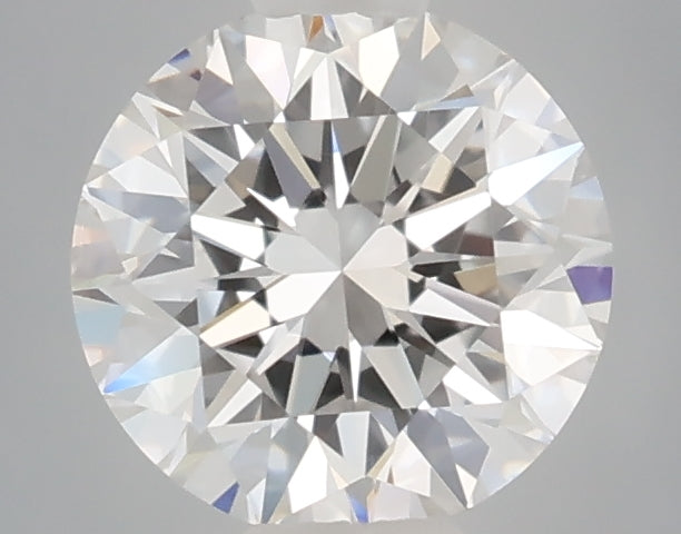 0.55 Carat Round Shaped, Excellent Cut, D Color, VVS2 Clarity, IGI Certified Lab Grown Diamond