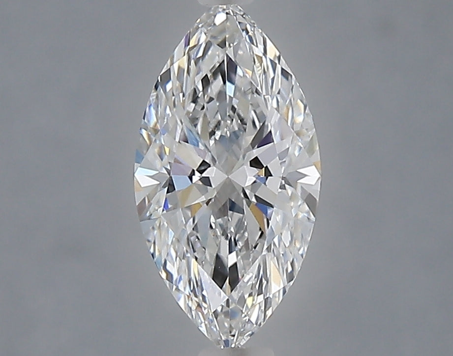 1.09 Carat Marquise Shaped, Ideal Cut, D Color, VVS2 Clarity, IGI Certified Lab Grown Diamond