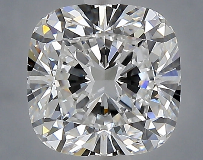 2.10 Carat Cushion Shaped, Ideal Cut, E Color, VVS1 Clarity, IGI Certified Lab Grown Diamond