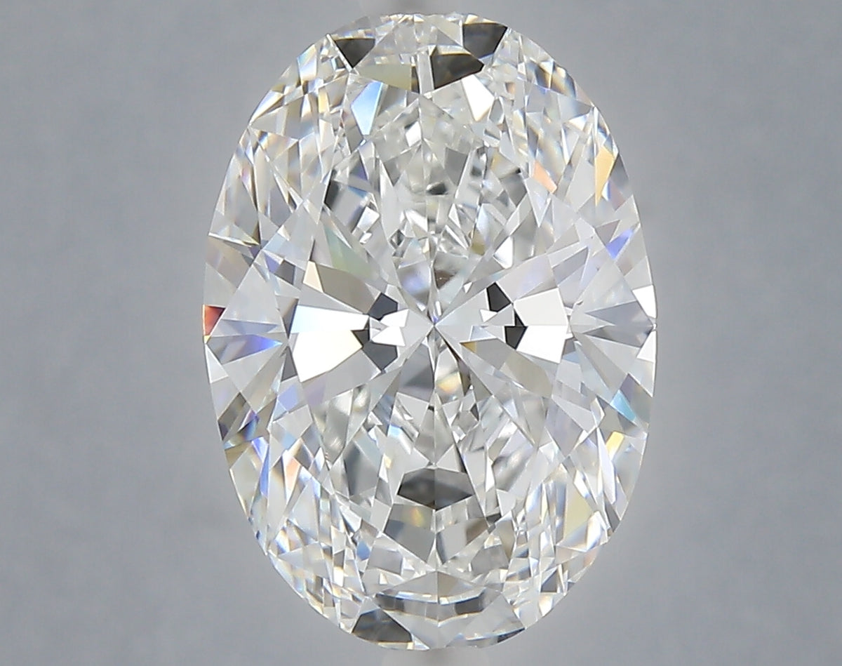5.06 Carat Oval Shaped, Ideal Cut, E Color, VVS1 Clarity, IGI Certified Lab Grown Diamond