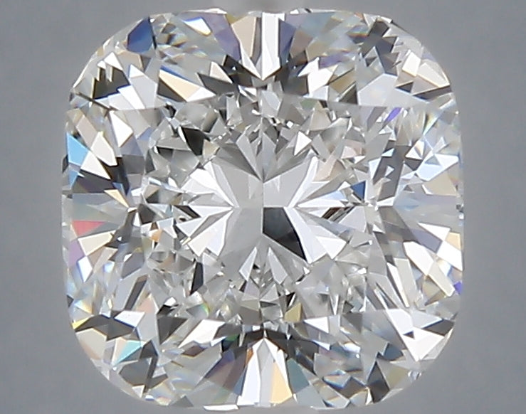 3.09 Carat Cushion Shaped, Ideal Cut, E Color, VVS2 Clarity, IGI Certified Lab Grown Diamond