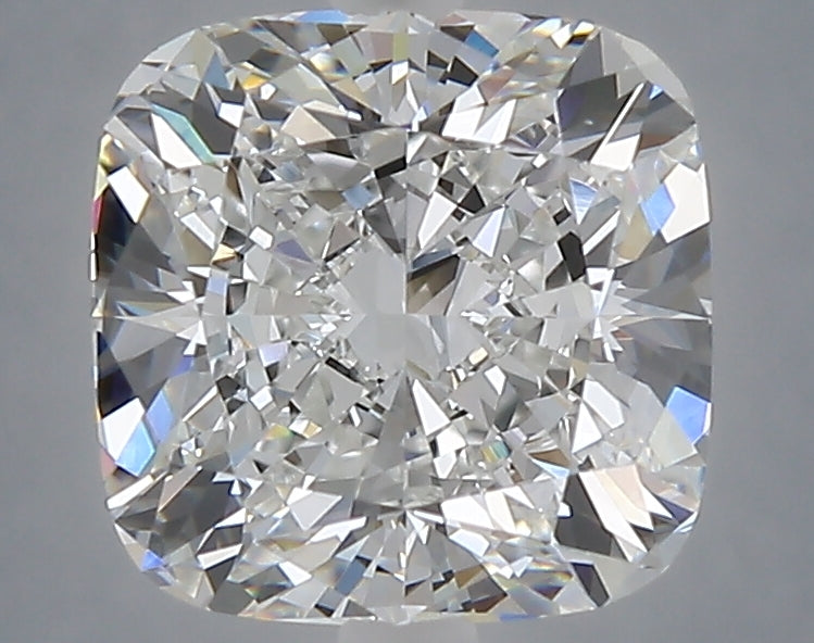 3.10 Carat Cushion Shaped, Ideal Cut, E Color, VVS2 Clarity, IGI Certified Lab Grown Diamond