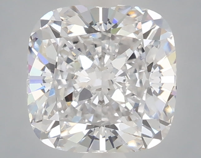 2.01 Carat Cushion Shaped, Ideal Cut, E Color, VVS2 Clarity, IGI Certified Lab Grown Diamond