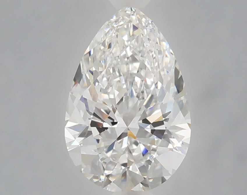 1.54 Carat Pear Shaped, Ideal Cut, E Color, VVS2 Clarity, IGI Certified Lab Grown Diamond