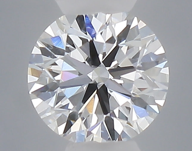0.35 Carat Round Shaped, Excellent Cut, D Color, VVS2 Clarity, IGI Certified Lab Grown Diamond