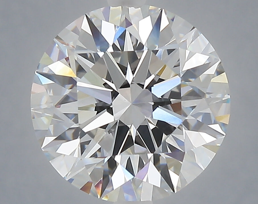 4.03 Carat Round Shaped, Excellent Cut, E Color, VVS2 Clarity, IGI Certified Lab Grown Diamond