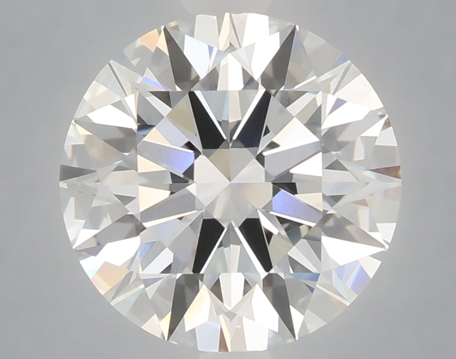 4.01 Carat Round Shaped, Ideal Cut, F Color, VVS2 Clarity, IGI Certified Lab Grown Diamond