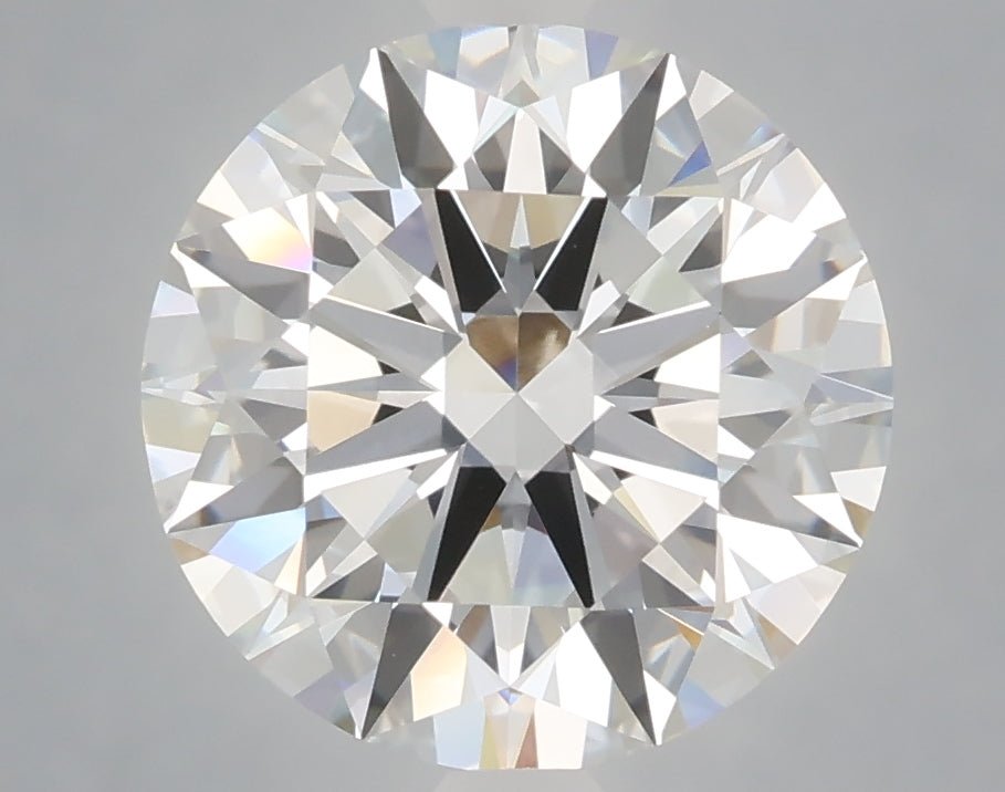 4.01 Carat Round Shaped, Ideal Cut, E Color, VVS2 Clarity, IGI Certified Lab Grown Diamond